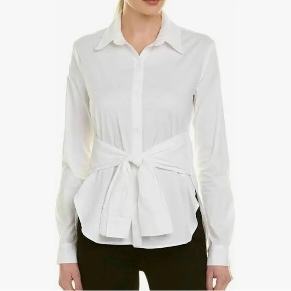 Bailey 44 Hold me tight white stretch top from Revolve retail $218. Sm NWT - Picture 8 of 8
